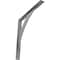 Ekena Millwork Legacy Steel Bracket, Hammered Gray 2"W x 20"D x 20"H BKTM02X20X20LEHGY - alternate 1